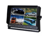 10.1 inch vehicle-mounted LCD display Quad display Waterproof interface sunshade harvester/bus special appearance