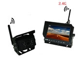 7 inches high forklift pushing car wireless monitoring vehicle monitor and night vision waterproof camera