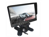 7 inch car display LCD screen back road priority 2 AV can meet black visor DVD video