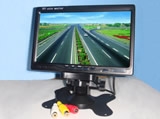 7 inch car/home hd screen display monitor Lotus head 2 video wide voltage