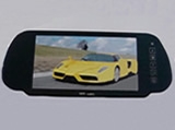 7 inch display car rearview mirror touch-key hd full screen video is supplied through SD/USB playback functions