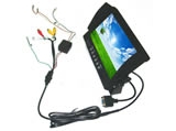 9 inches for VGA screen + RCA video/audio astern priority intelligent screen shading u-shaped frame